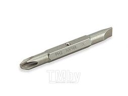 Насадка двухсторонняя PH2/SL6mm 5/16" 75мм TOPTUL (FKAB0206)