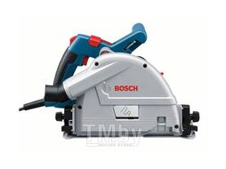 Циркулярная пила BOSCH GKT 55 GCE в кор. (1400 Вт, 165х20 мм, до 57 мм, регул. об., регул. глубины пропила)