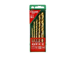 Набор сверл Hammer Flex 202-901 DR набор No1 (5pcs) 4-10mm металл, 5шт.