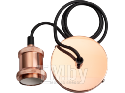 Светильник декоративный RETRO PLC 01 E27 230V/1M ROSE GOLD (патрон с проводом) JAZZWAY (, нейтральный белый свет)