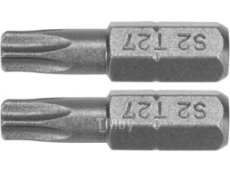 Бита TORX T27х25мм 1/4" (2шт) AlSl S2 Yato YT-77906