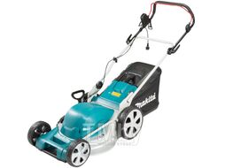 Газонокосилка электрическая MAKITA ELM 4620 (1800 Вт, шир. 460 мм, выс. 20-75 мм, стальн. корпус, мульчир. опц., травосборник 60 л)