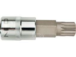 Головка с битой Spline 1/2", M12 x 55 мм, CrV, NEO 08-734