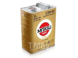 Моторное масло полусинтетическое MITASU 10W40 1L MOTOR OIL SL API SL CF для бенз газ ДВС MJ1241