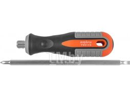 Отвертка стержневая двусторонняя ROUND GRIP, РН1,SL5x150 мм Ombra 755115