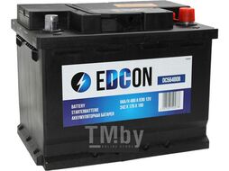 Аккумуляторная батарея EDCON DC56480R 19.5/17.9 евро 56Ah 480A 242/175/190 DC56480R