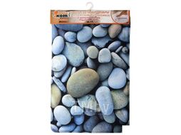 Коврик из микрофибры Mat-Pebbles_MF "Галька", размер 50*80см Рыжий кот 000875