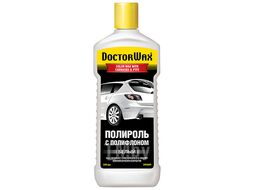 Цветная полироль с тефлоном. Белая, New (300ml) (12шт/кор.) DOCTOR WAX DW8409