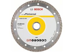 Круг алмазный универсальный Eco for Universal Turbo D180 22,23 2,6 7мм 2.608.615.038 BOSCH