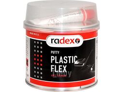 Шпатлевка PLASTIC FLEX для пластика, отвердитель в комплекте, 0,5 кг RADEX RAD200500