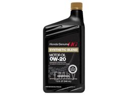 Масло моторное синтетическое 946мл - 0W20 Full Synthetic (SN) HONDA 87989063