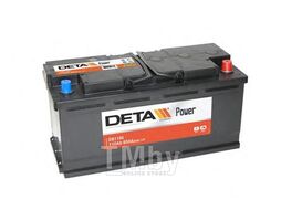 Аккумуляторная батарея 110Ah DETA POWER 12 V 110 AH 850 A ETN 0(R+) B13 392x175x190mm 26.4kg DB1100