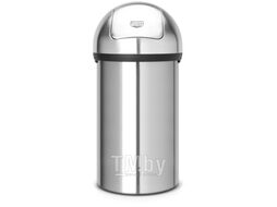 Мусорное ведро Brabantia Push Bin / 484520 (60л, стальной матовый)