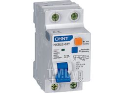 Дифференциальный автомат Chint NXBLE-63Y 1P+N 40A 30mA AС С 4.5kA