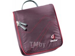 Косметичка Deuter Wash Center II / 39464 5522 (Aubergine/Fire)