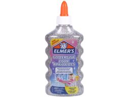 Клей силикатный Elmers Glitter Glue / 2077255 (серебристый)