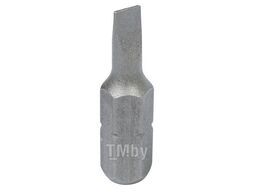 Вставка (бита) торцевая KING TONY 1/4", Slotted, 4х0.5 мм, L = 25 мм 102504S1