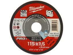 Отрезной диск MILWAUKEE SCS 41/115х1,5 PRO+ 1шт 4932451486