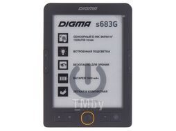 Электронная книга Digma s683G, Dark Grey