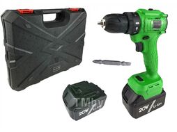 Дрель-шуруповерт аккумуляторная Zitrek Greenpower 20 Pro SET 1 063-4061