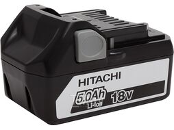 Аккумулятор Hitachi 18В 5,0Ач Li-Ion, слайд. тип BSL1850 H-K/335790