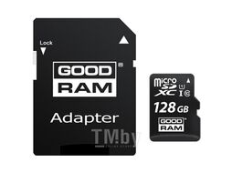 Карта памяти GOODRAM M1AA microSDXC M1AA-1280R12 128GB (с адаптером)