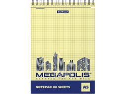 Блокнот Erich Krause Megapolis. Yellow Concept / 49806