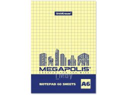 Блокнот Erich Krause Megapolis Yellow Concept / 49799 (60л)