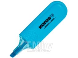 Текстовыделитель Kores Bright Liner / 36103.0 (синий)