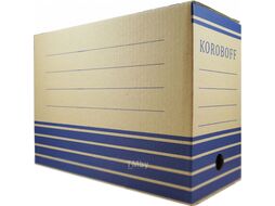 Коробка архивная Koroboff 327х150х240 (бурый)