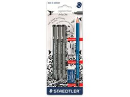 Набор школьника Staedtler Пигмент Лайнер 308 SBK 3P