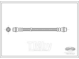 Шланг тормозной задн. Mercedes Sprinter 4-t 96-06, VW LT 28-46 II 96-06 CORTECO 19031221