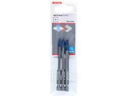 Сверло по керамограниту HEX-9 HardCeramic D5/6/8мм (3шт) 2.608.579.511 BOSCH