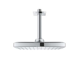 Верхний душ Grohe Tempesta 250 Cube с потолочным душевым кронштейном (26683000)