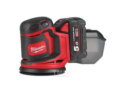 Аккумуляторная эксцентриковая шлифмашина M18 BOS125-502B (Li-Ion5Ач) MILWAUKEE 4933464229