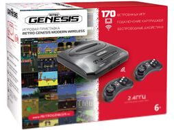 Игровая приставка Retro Genesis Modern Wireless + 170 игр / ConSkDn78