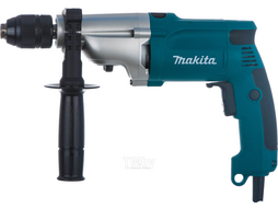 Дрель ударная MAKITA HP 2051 в чем. (720 Вт, патрон БЗП, 2 скор.)