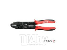 Щипцы-съемник изоляции 240мм (22-10 AWG 0,75-6,0мм, M2,6-5) Yato YT-22930