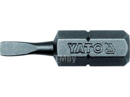 Бита 3,0мм 1/4"х25мм (50шт) S2 HRC58-62 Yato YT-7800