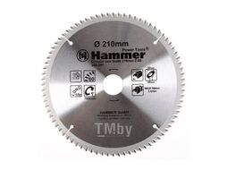 Диск пильный Hammer Flex 205-301 CSB AL 210мм*80*30/20мм по алюминию