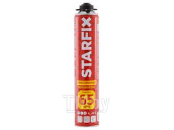 Пена монтажная профессиональная всесезонная STARFIX Foam Pro 65 (900мл) (Выход пены до 65 литров)