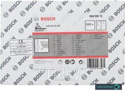 Гвоздь с круглой головкой в обойме, белый под углом 21SN21RK 75 2,8 7,0 75мм (3000шт) 2.608.200.029 BOSCH