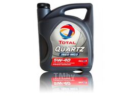 Моторное масло TOTAL 5W40 5L QUARTZ INEO C3 ACEA C3, API SN CF,VW 502.00 505.01, BMW LL-04,MB 229.51 213103