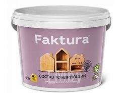 Состав FAKTURA тонирующий золотой дуб, ведро 0,9 л