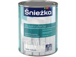 Эмаль акриловая для радиаторов Sniezka 0,75л