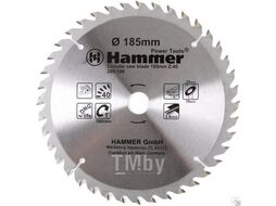 Диск пильный Hammer Flex 205-109 CSB WD 185ммx40x20/16мм по дереву 30659