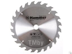 Диск пильный Hammer Flex 205-114 CSB WD 210ммx24x20/16мм по дереву 30664