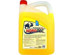 Антифриз NORDTEC NORDTEC ANTIFREEZE-40 G12 желтый 5кг