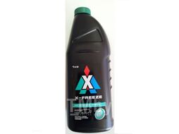 Антифриз зеленый X-FREEZE Green до -40С 1kg (870 мл) (Готовый) (90268) 430206069