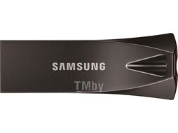 Флешка SAMSUNG 256Gb BAR Plus (MUF-256BE4/APC), USB 3.0, Dark Grey